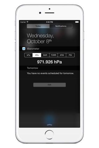iBarometer - für iPhone 6 screenshot 2