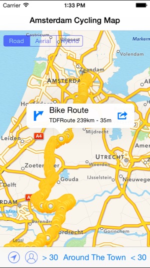 Amsterdam Cycling Map(圖2)-速報App