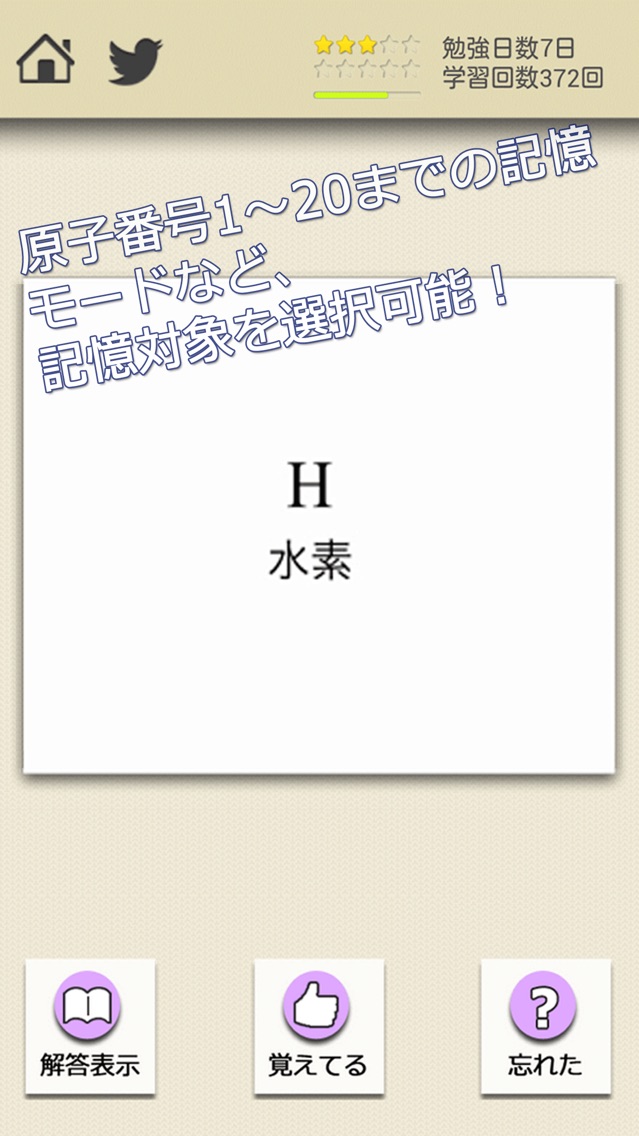 ロジカル記憶 化学式 元素記号 中学 高校理科の勉強 センター試験対策 周期表 分子式を暗記 Iphoneアプリ Applion