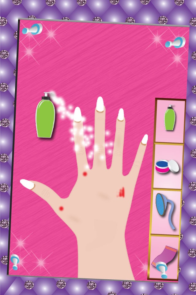 Princess Manicure & Pedicure - Nail art design and dress up salon game screenshot 3