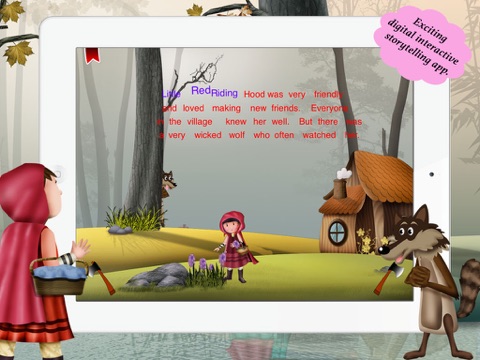Red Riding Hood for Children by Story Time for Kids screenshot 3