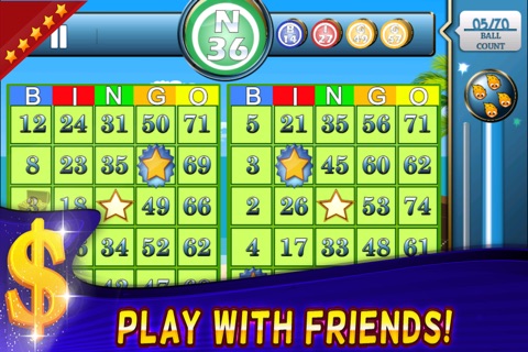 Pirates Gold Bingo Island - Featuring Ace Coin Big Win Bonanza screenshot 3