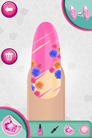 Nail Makeover Girls Game: Virtual beauty salon - Nail polish decoration game screenshot 2