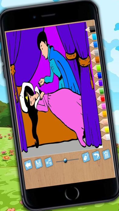 How to cancel & delete Pintar cuentos de hadas: juego educativo para colorear a Rapunzel o Cenicienta para niños from iphone & ipad 4