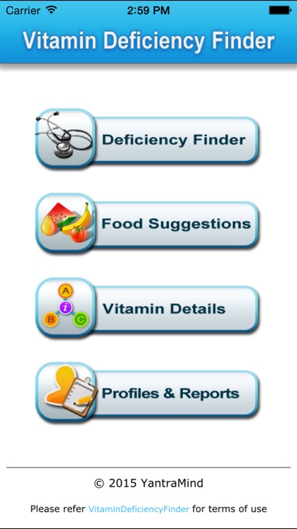 Vitamin Deficiency Finder