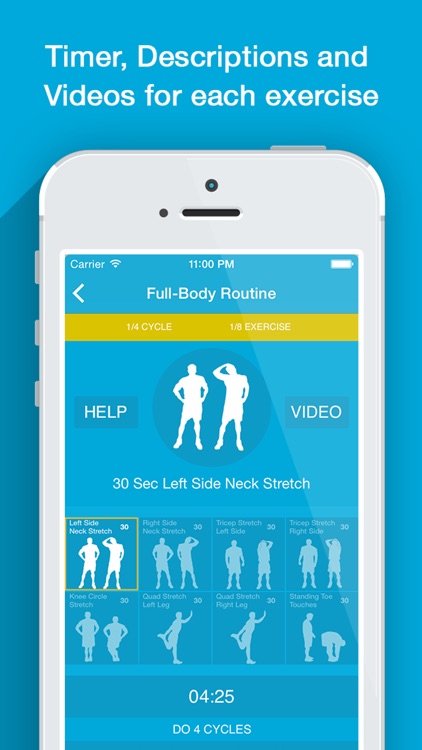 Stretching and Warm Up Routines for Runners, Gym Workout, HIIT - Stretch and Strength Video Workout Training Program for Runners