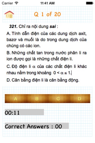 Trắc Nghiệm Hoá Học Lớp 11 screenshot 2