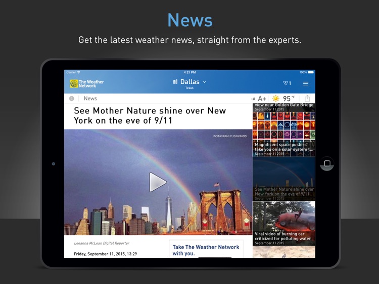 The Weather Network for iPad screenshot-3