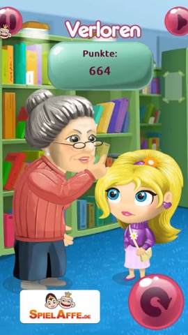 Slacking Library with Lucy: Play a fun & free Kids Games App for Girlsのおすすめ画像5