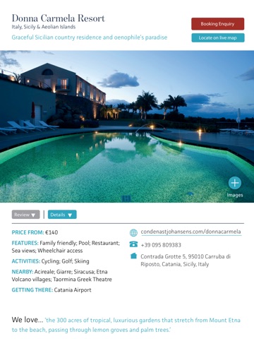Luxury Hotels, Spas & Venues Guide from Condé Nast Johansens screenshot 4