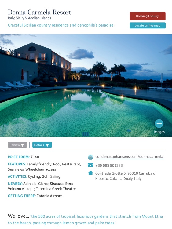 Luxury Hotels, Spas & Venues Guide from Condé Nast Johansens screenshot-3