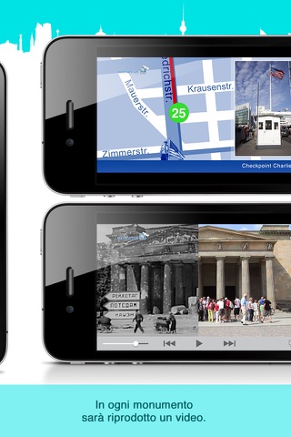 Berlino guida storico:Tour a piedi GPS visite multimediale,video audioguide con mappa offline-SD screenshot 2