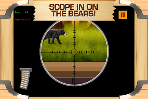 Awesome Bear Hunter Shooting Game With Cool Sniper Hunting Games For Boys FREE screenshot 4