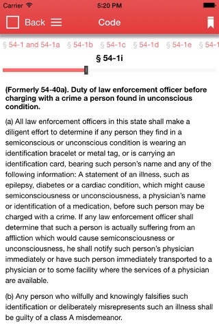 Connecticut Criminal Procedure screenshot 2