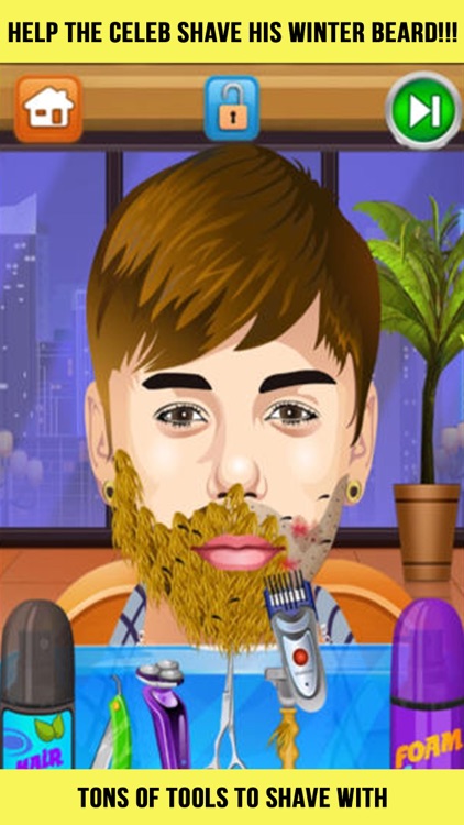 Celebrity Shave Beard Makeover Salon & Spa - hair doctor girls games for kids