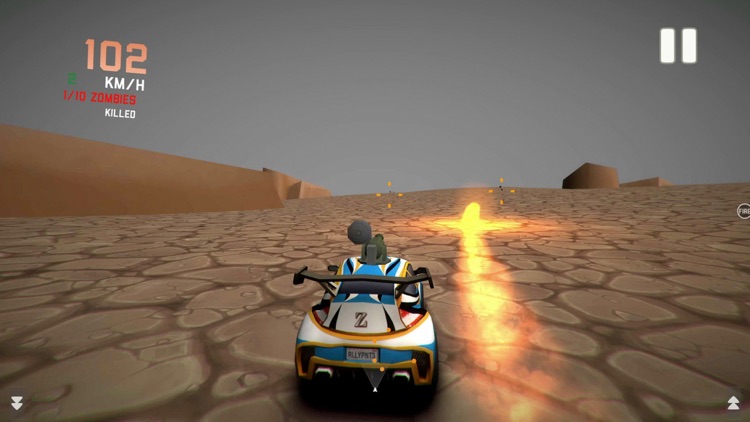 Zombie Death Race 3D screenshot-3