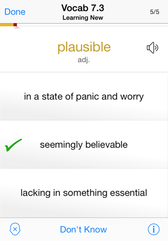 Knowji Vocab 7 Audio Visual Vocabulary Flashcards with Spaced Repetition screenshot 3
