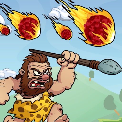 Stone Age Meteorite Invaders - FREE - Paleolithic Neanderthal Extinction TD iOS App