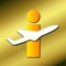 The best airplane tracking app with best coverage in US, Europe, East Asia, South America, using iPlane Radar™ - a digital airport radar network