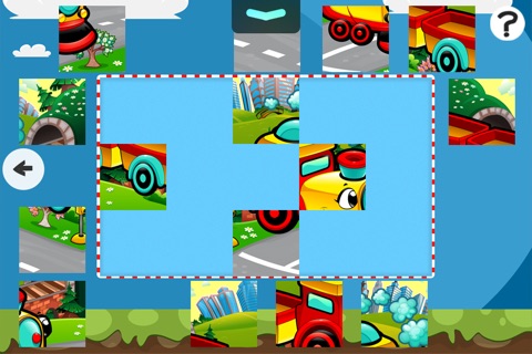 A City Jigsaw Puzzle for Pre-School Children with Vehicles screenshot 3