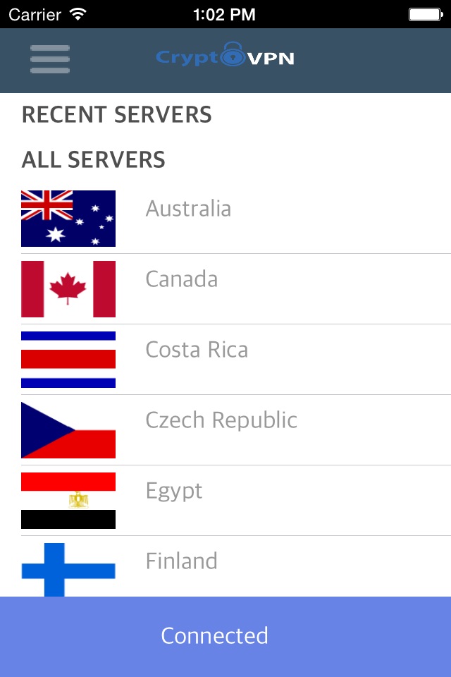CryptoVPN Free VPN screenshot 3