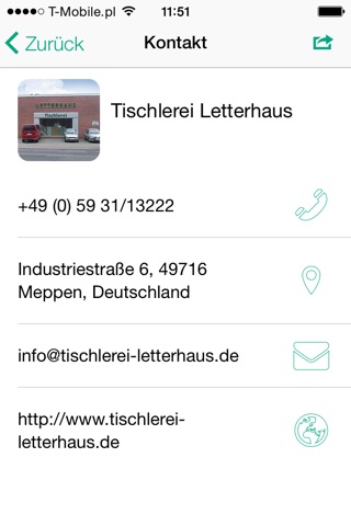 Tischlerei Letterhaus screenshot 2
