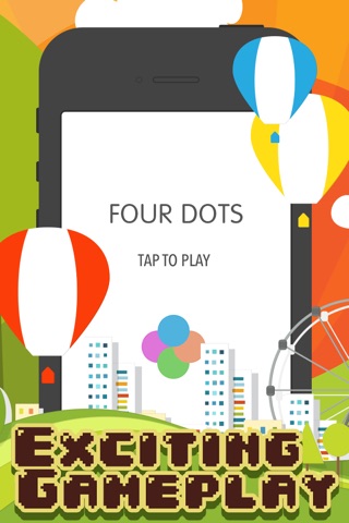 A Four Dot Connect - Spin & Rush To Catch The Impossible Free Fall Balls screenshot 2