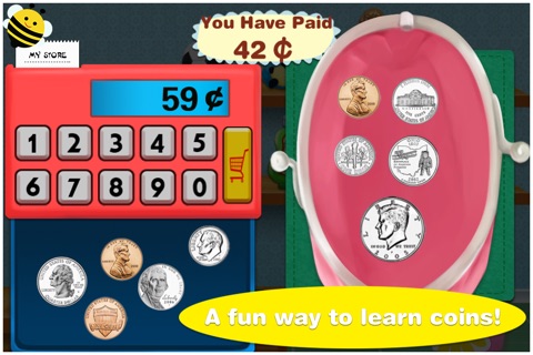My Store - US coins learning game for kids screenshot 3