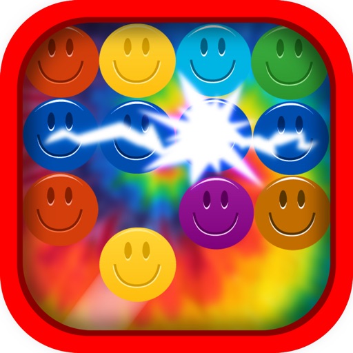 Addictive Bubble Pop - Smiley Puzzle Pair Up Challenge FREE Icon