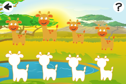 Animal-s of the World in Africa Kid-s Learn-ing Game-s and little Story For Toddler-s screenshot 2
