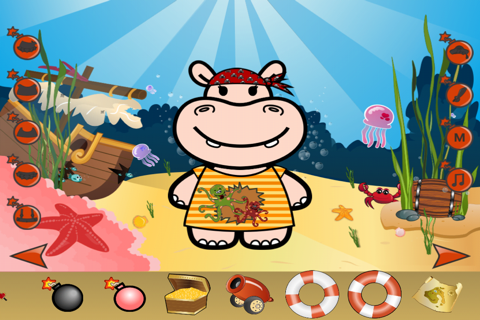 Hippo Dress Up Game screenshot 3