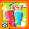 Bubble Blueberry Juicy Maker - Cold Fruity Vitamin Menu Simulation