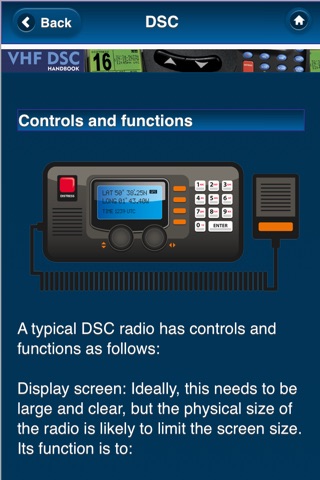 VHF DSC Radio screenshot 3