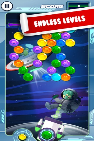 Space Bubbles - A Milky Way Bubble Shooter Action Puzzle Saga screenshot 4