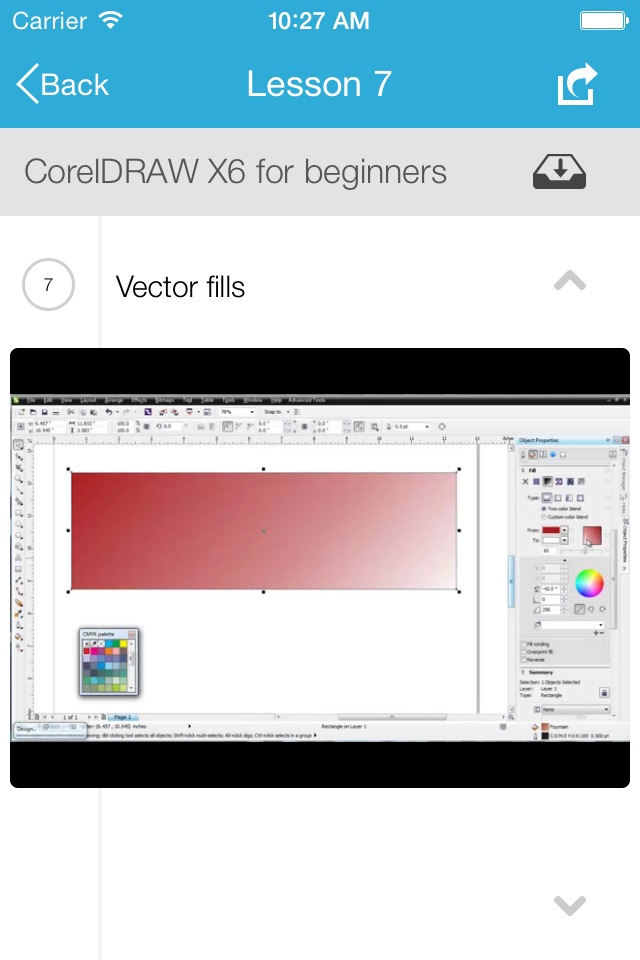 Corel Draw X6 edition cookbook for beginner screenshot 3