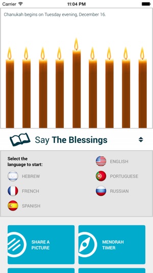 Chanukah Guide - Jewish Holiday Season App(圖2)-速報App