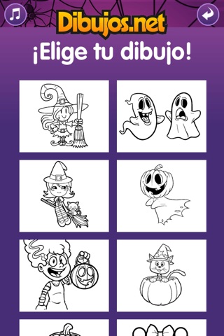 Halloween Coloring Pages screenshot 2