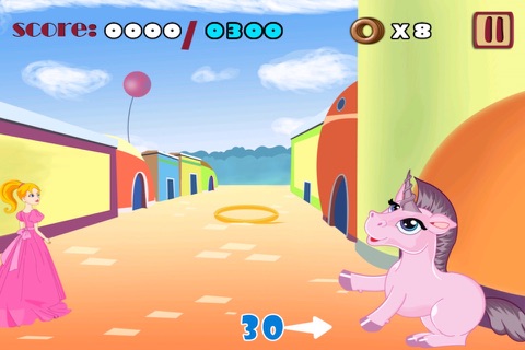 A My Pony Unicorn Toss – Little Horse Magical Flick Challenge screenshot 2