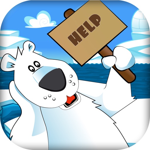Polar Bear Hunt -  Melting Frozen Land Adventure Free Icon