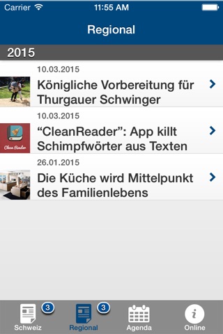 «POST» Medien News screenshot 2