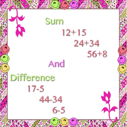Sum and Difference iOS App