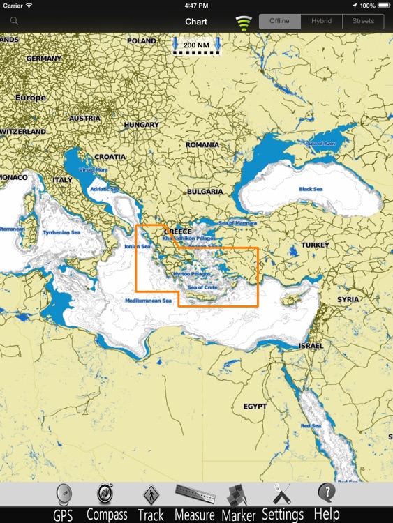 Aegean S. Nautical Charts Pro screenshot-3