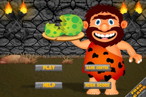 A Dinosaur Island Village Diner GRAND - The Dino Age Cave-Man Food Game screenshot 3