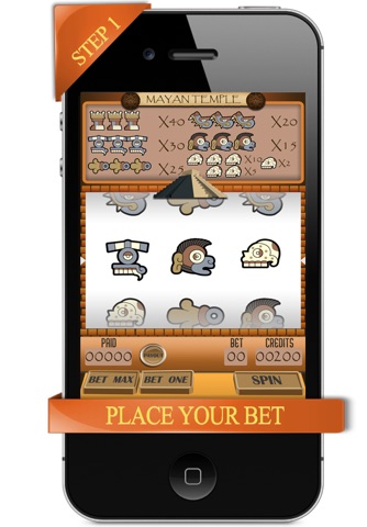 Mayan Temple Gods Slot Casino screenshot 2