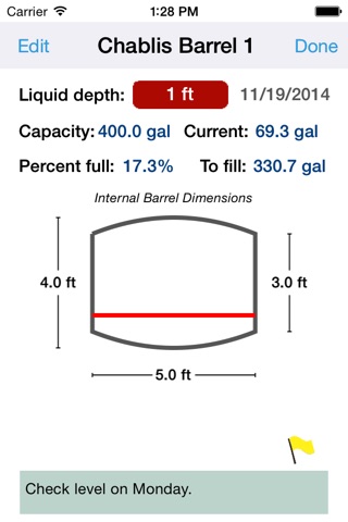 BarrelCalc screenshot 2