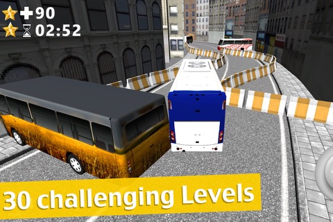 Bus Parking 3D App - Play the best free classic city driver game simulator 2015 screenshot 2
