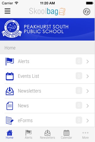 Peakhurst South Public School - Skoolbag screenshot 2