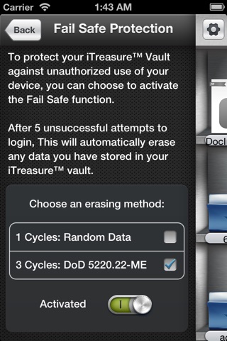 iTreasure Pro: Secure Pocket Safe and encrypted-data vault screenshot 4