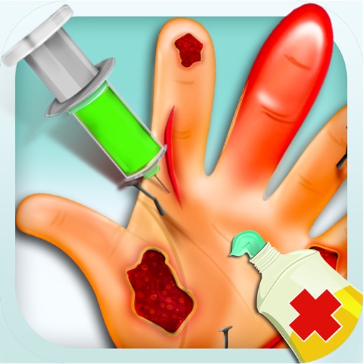 Crazy Hand Doctor - Treat Little Patients in your Dr Hospital icon