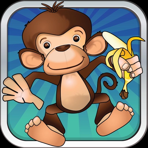 Monkey Jump  --  Mojo Super Fun  Free Adventure Game Collecting Bananas Icon